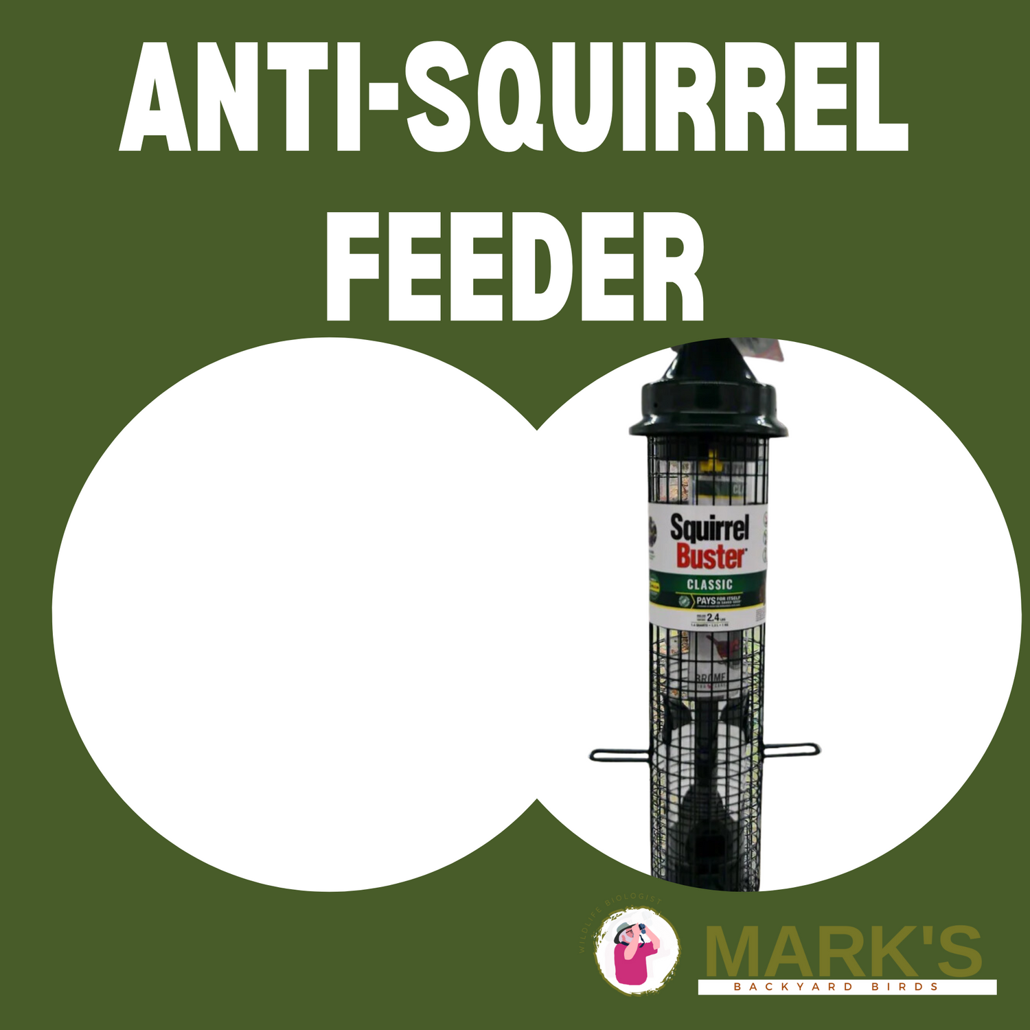 Anti-Squirrel Feeders