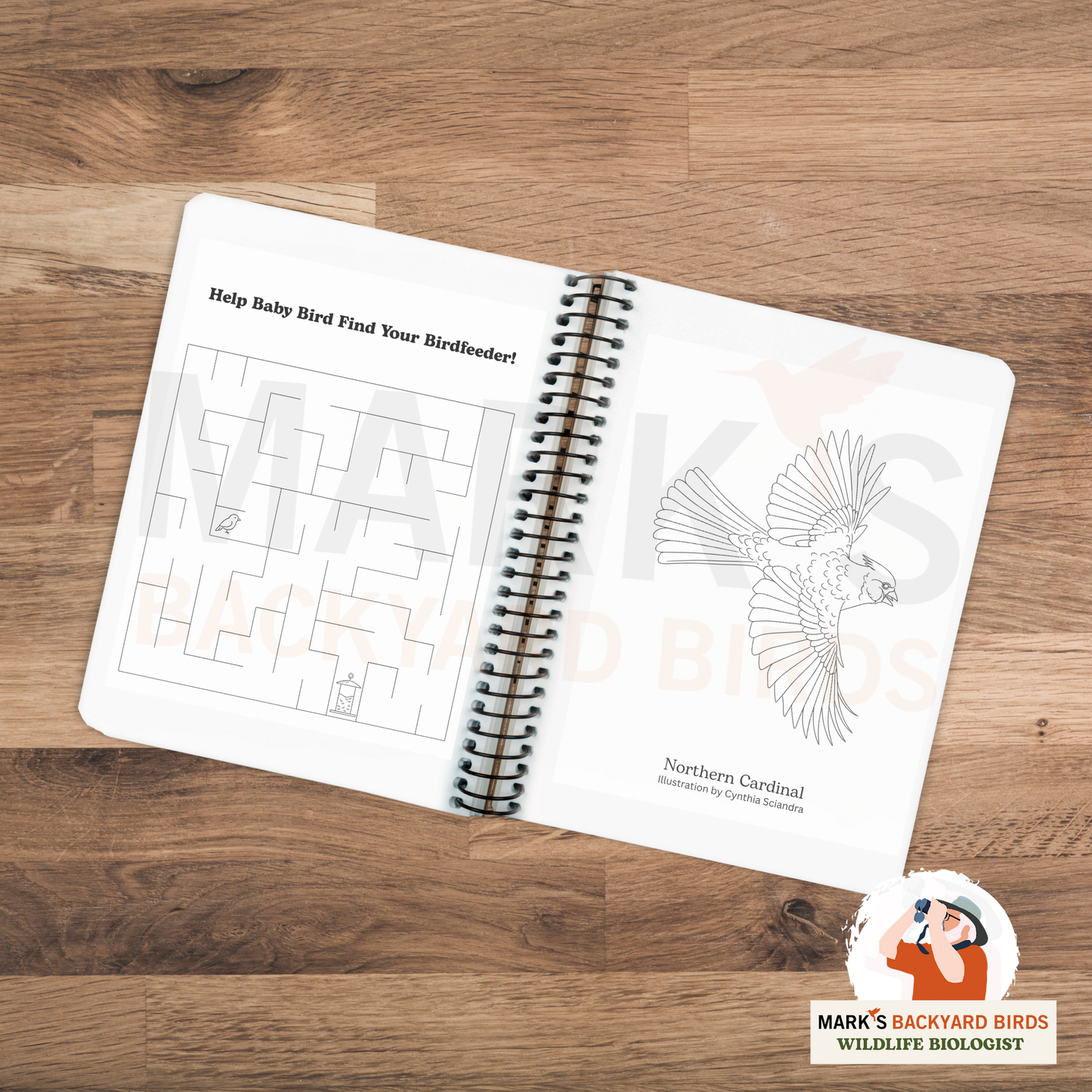Kids Bird Activity Book (Ages 3–5) – 30-Page Printable Nature-Themed Fun with Coloring, Poems, Word Searches & Bird Facts