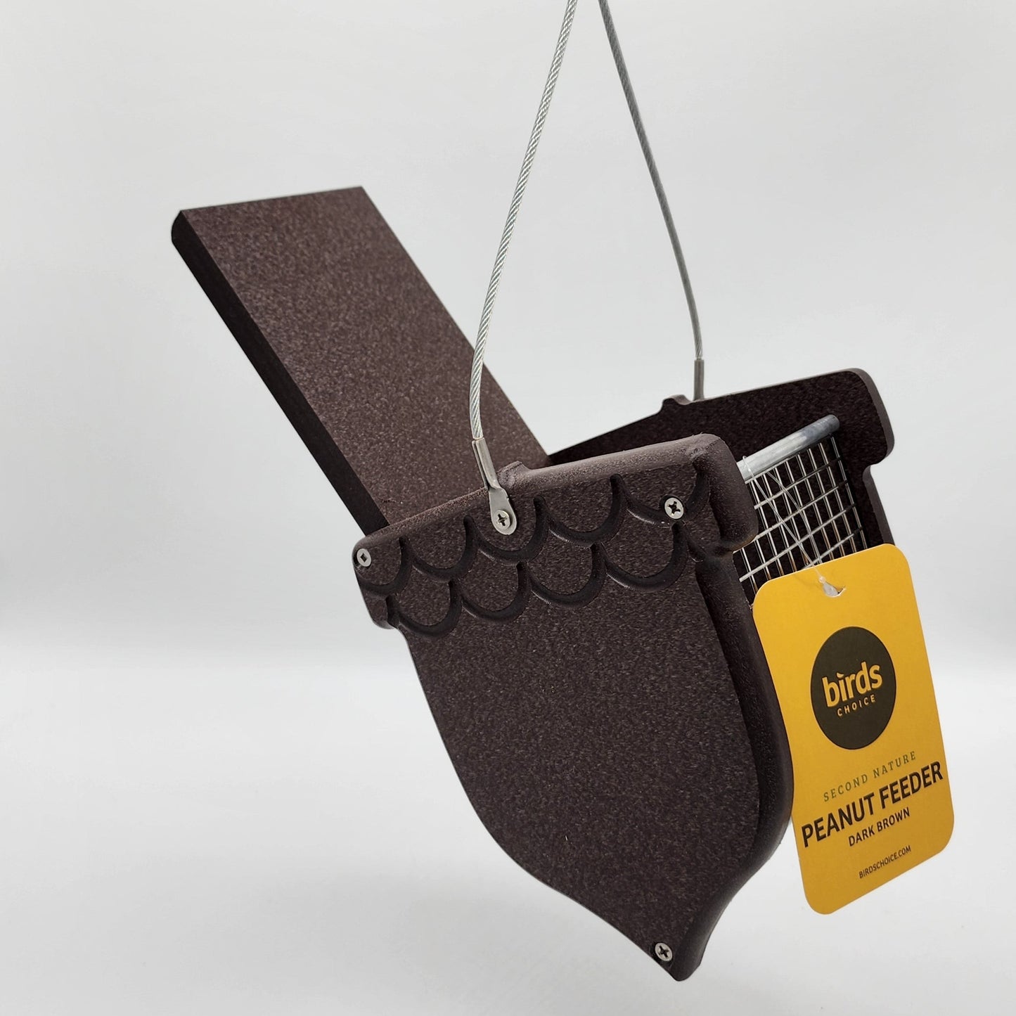 Acorn-B Brown Acorn Peanut Feeder
