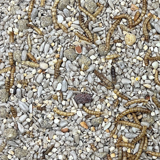 bird seed mix with mealworms
