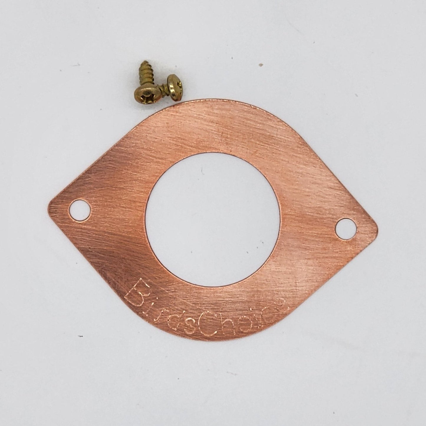 Copper eye shaped portal guard with two screws