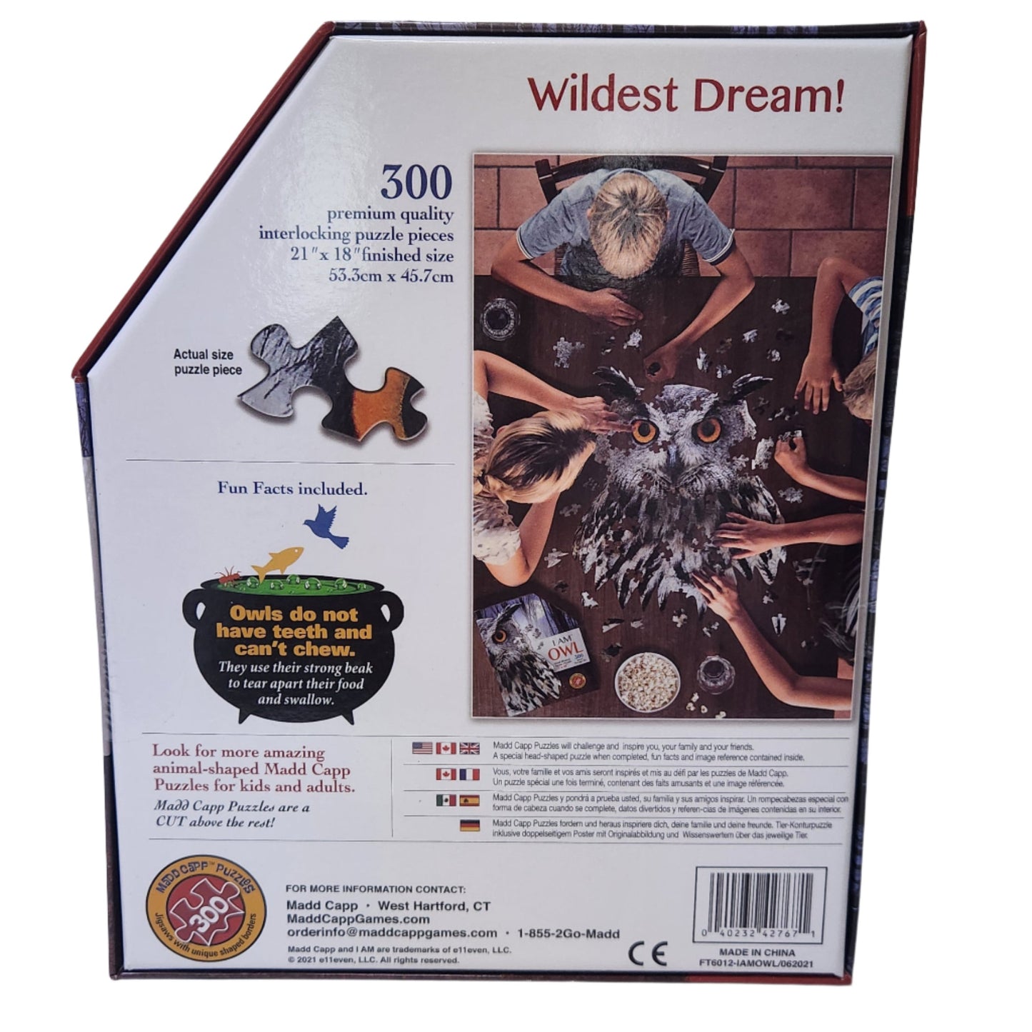 Back of box with text and pictures