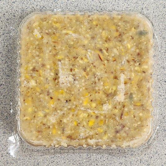 Square block of suet