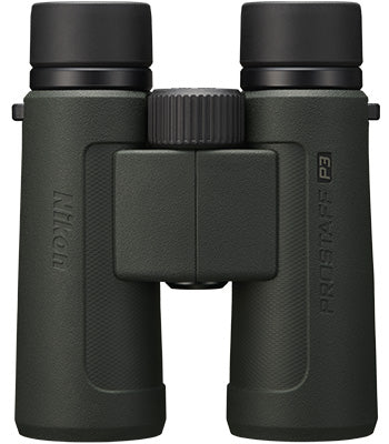 black binoculars