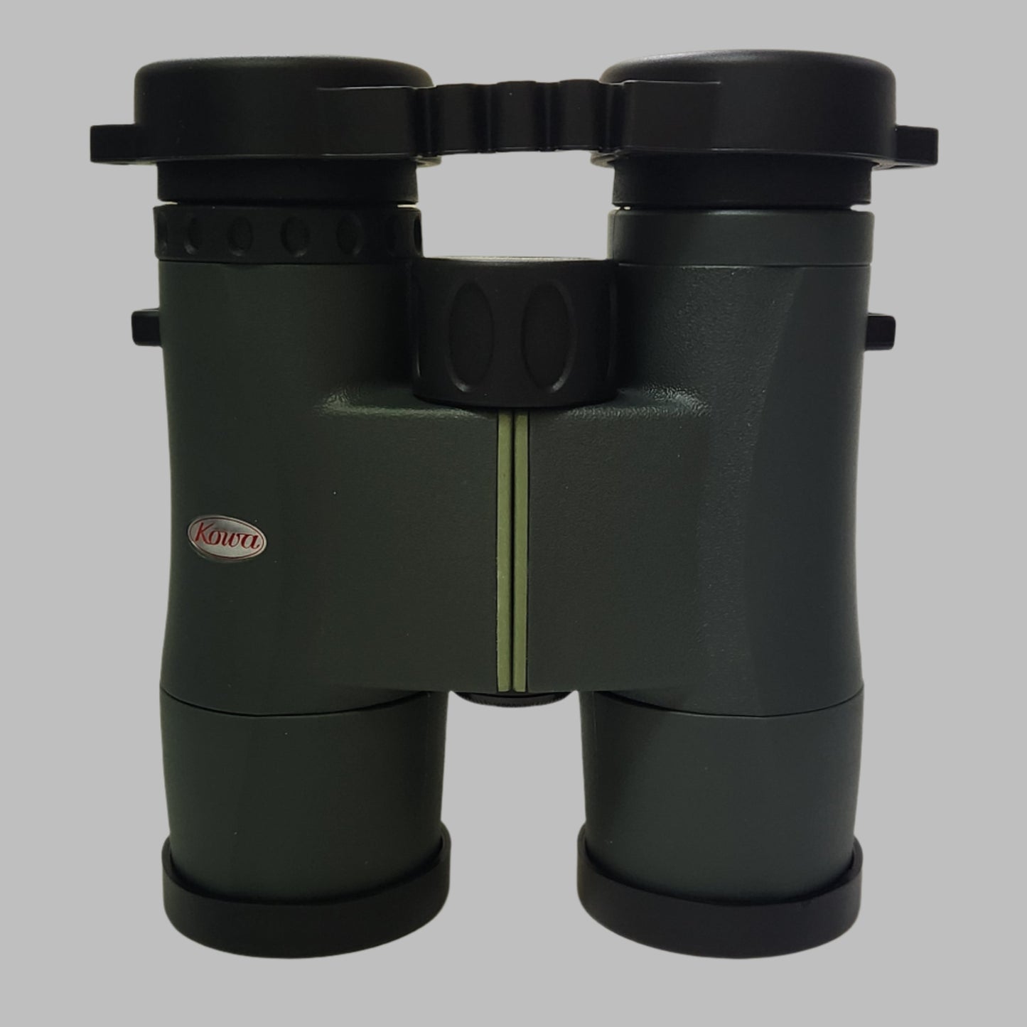 Green and black binoculars