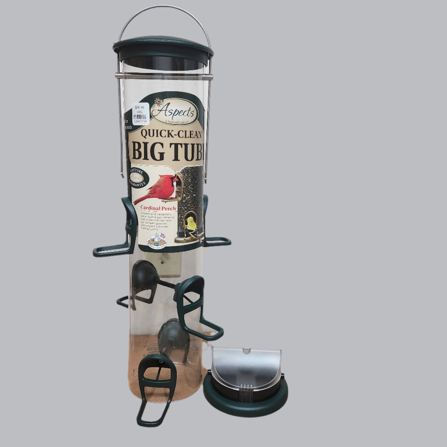 Multi-Seed Tube Feeders w/Quick-Clean® Bases