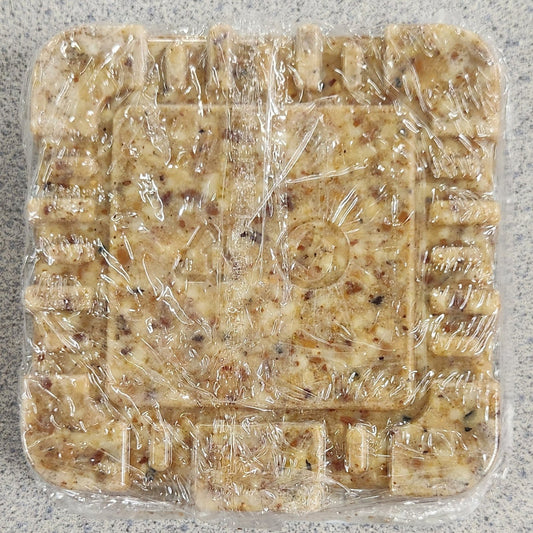 Square block of suet