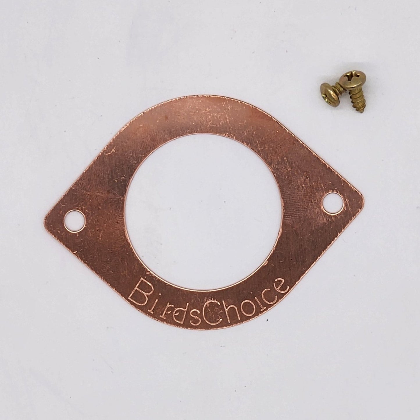 Copper eye shaped portal guard with two screws