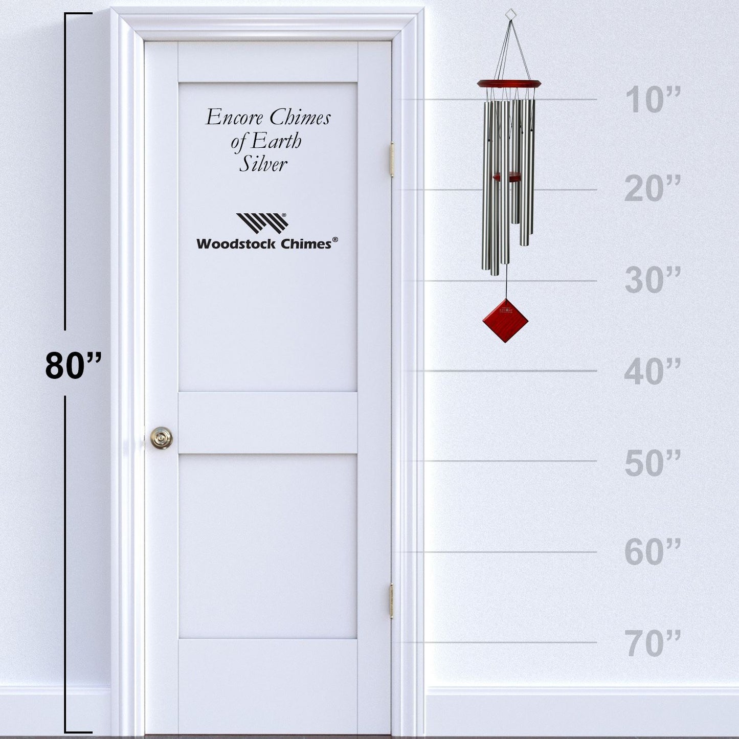 Chimes of Earth by door for scale