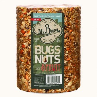 Mr. Bird Bug, Nuts and Fruit Seed Cylinders