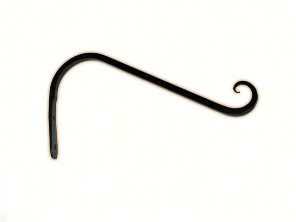 9" Sloped Black Iron Wall Hanger