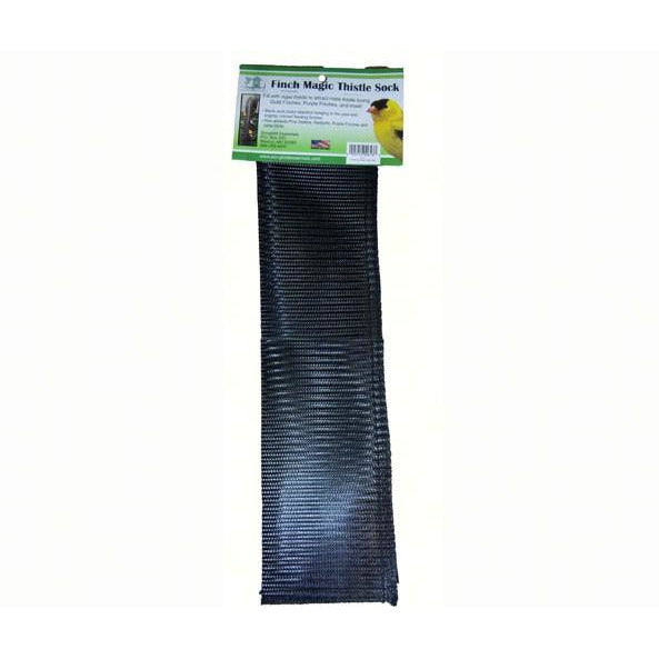 Jumbo Black Finch Magic Thistle Sock