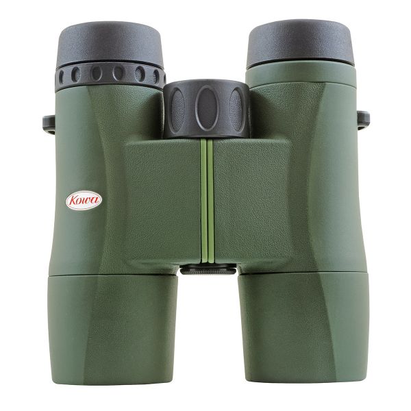 Green and black binoculars