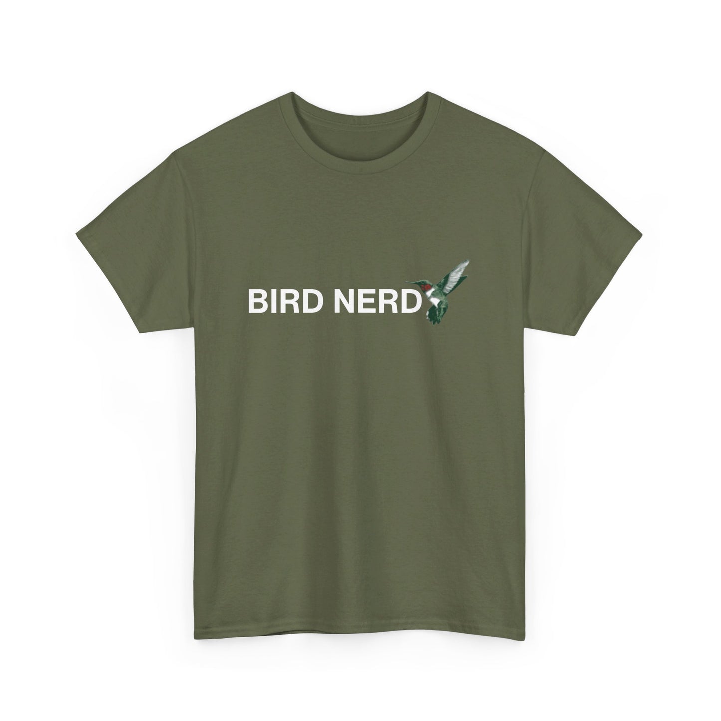 Unisex Heavy Cotton Tee - Bird Nerd