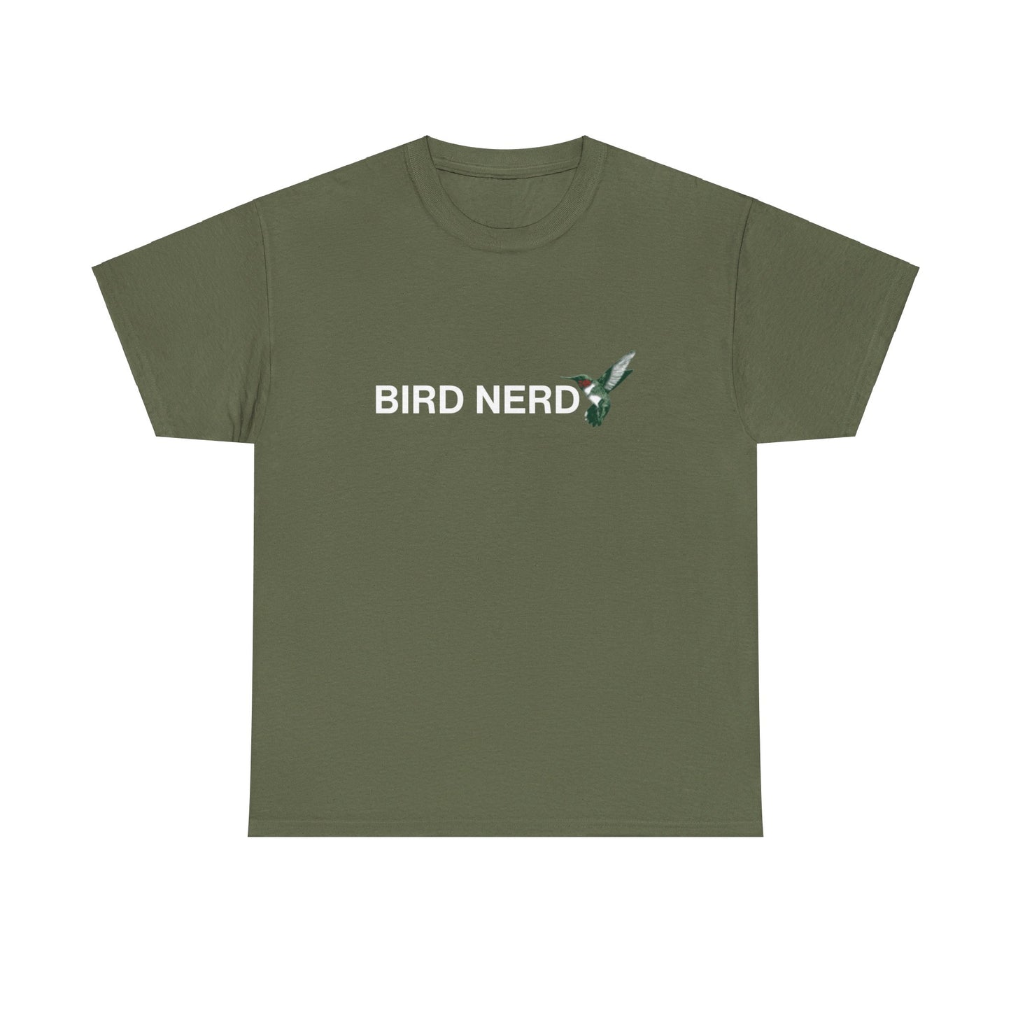 Unisex Heavy Cotton Tee - Bird Nerd