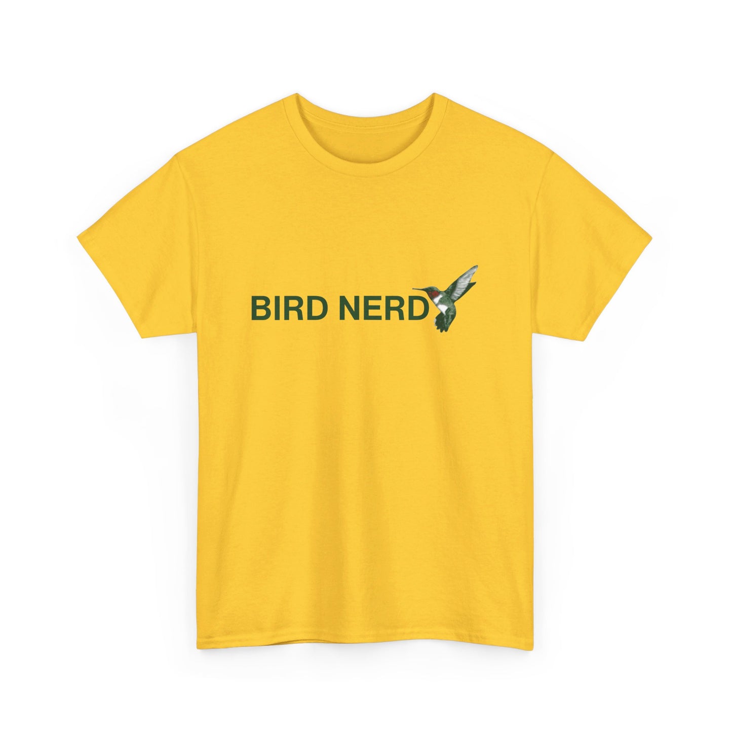 Unisex Heavy Cotton Tee - Bird Nerd