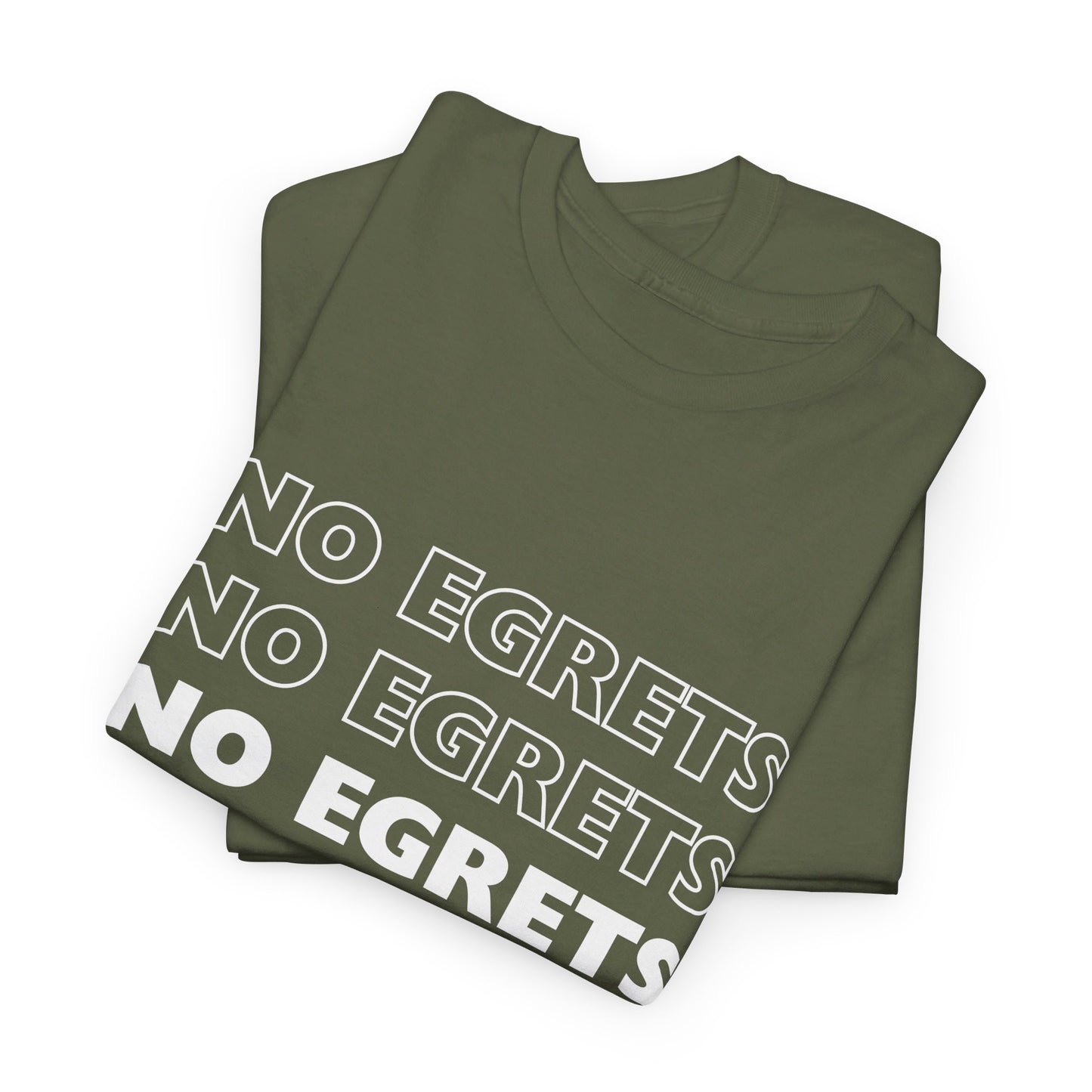 Unisex Heavy Cotton Tee - No Egrets