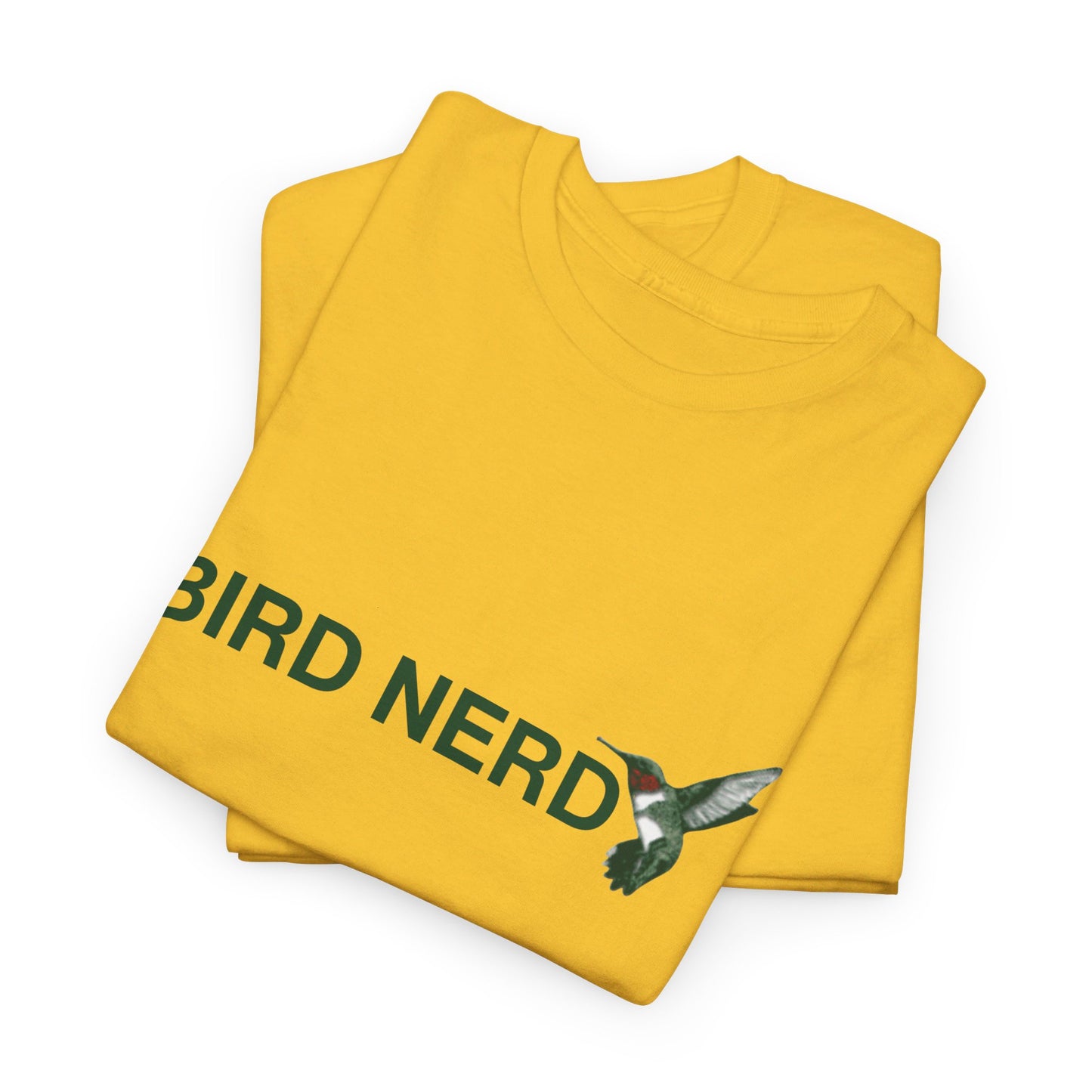 Unisex Heavy Cotton Tee - Bird Nerd