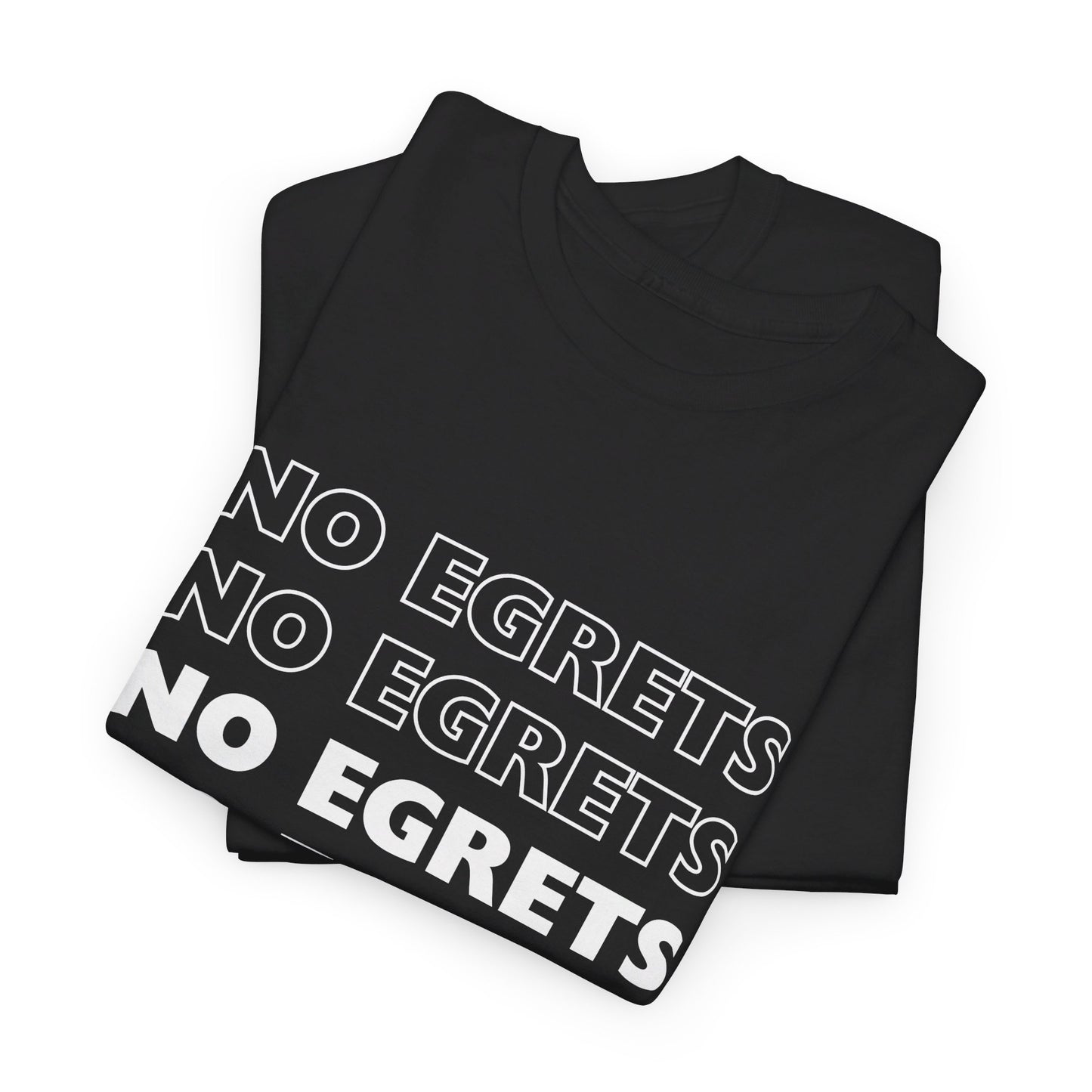 Unisex Heavy Cotton Tee - No Egrets