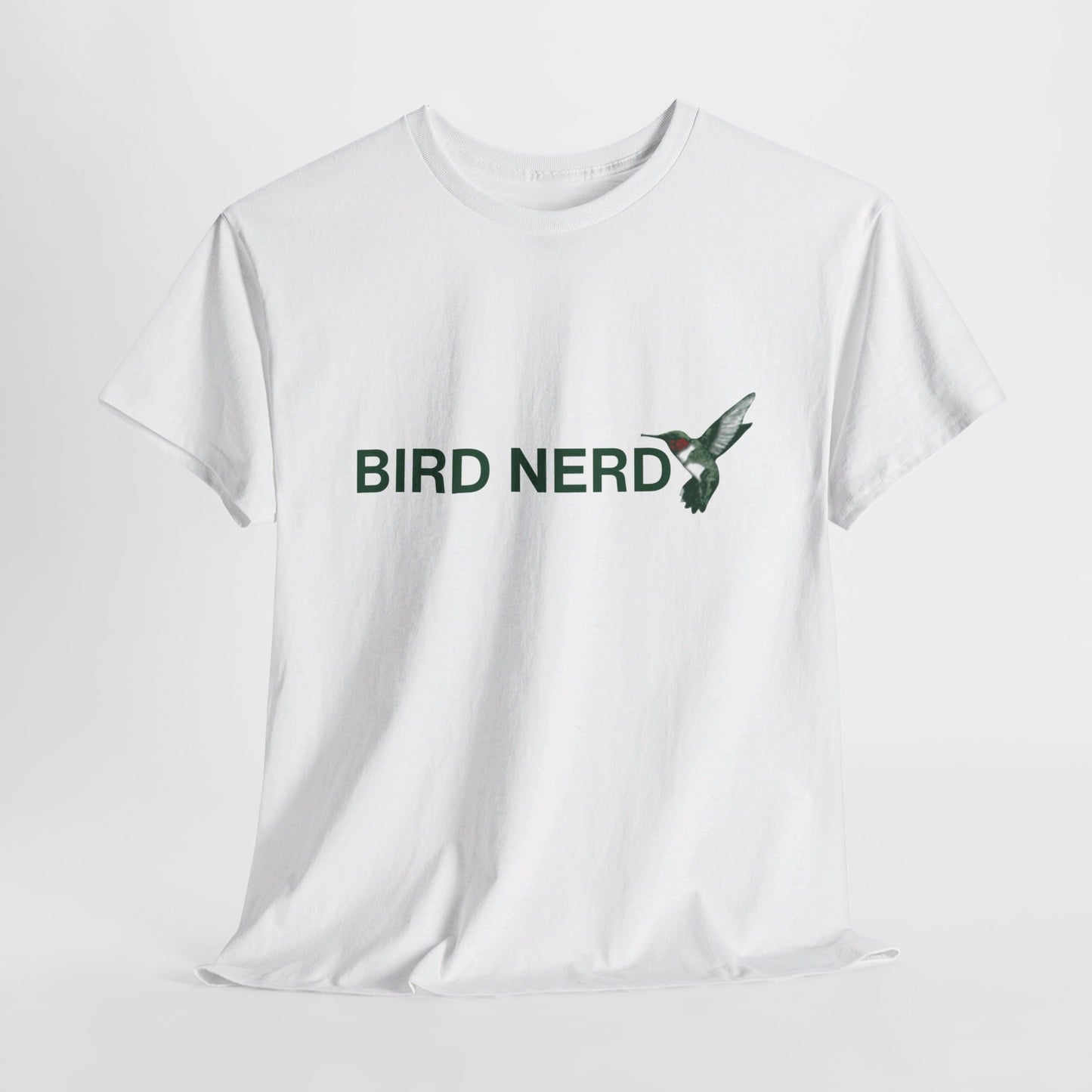 Unisex Heavy Cotton Tee - Bird Nerd