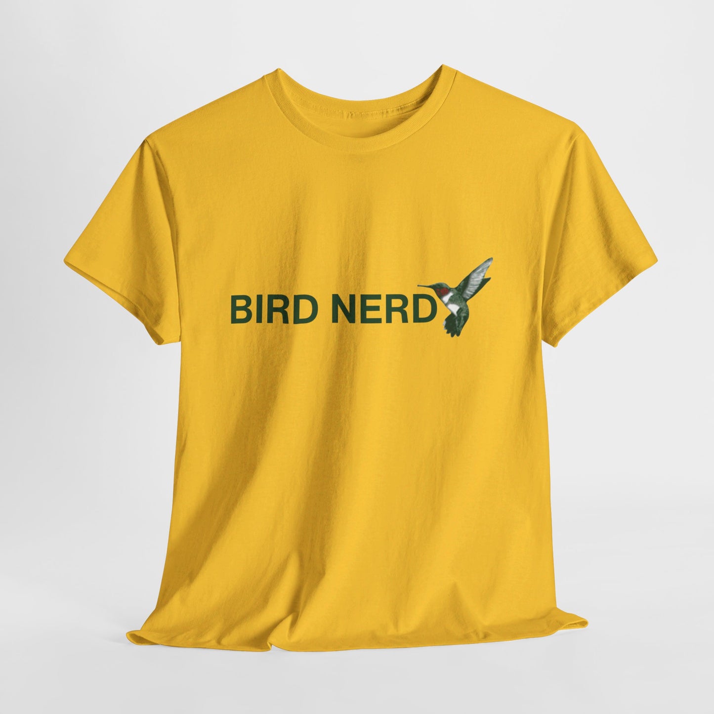 Unisex Heavy Cotton Tee - Bird Nerd