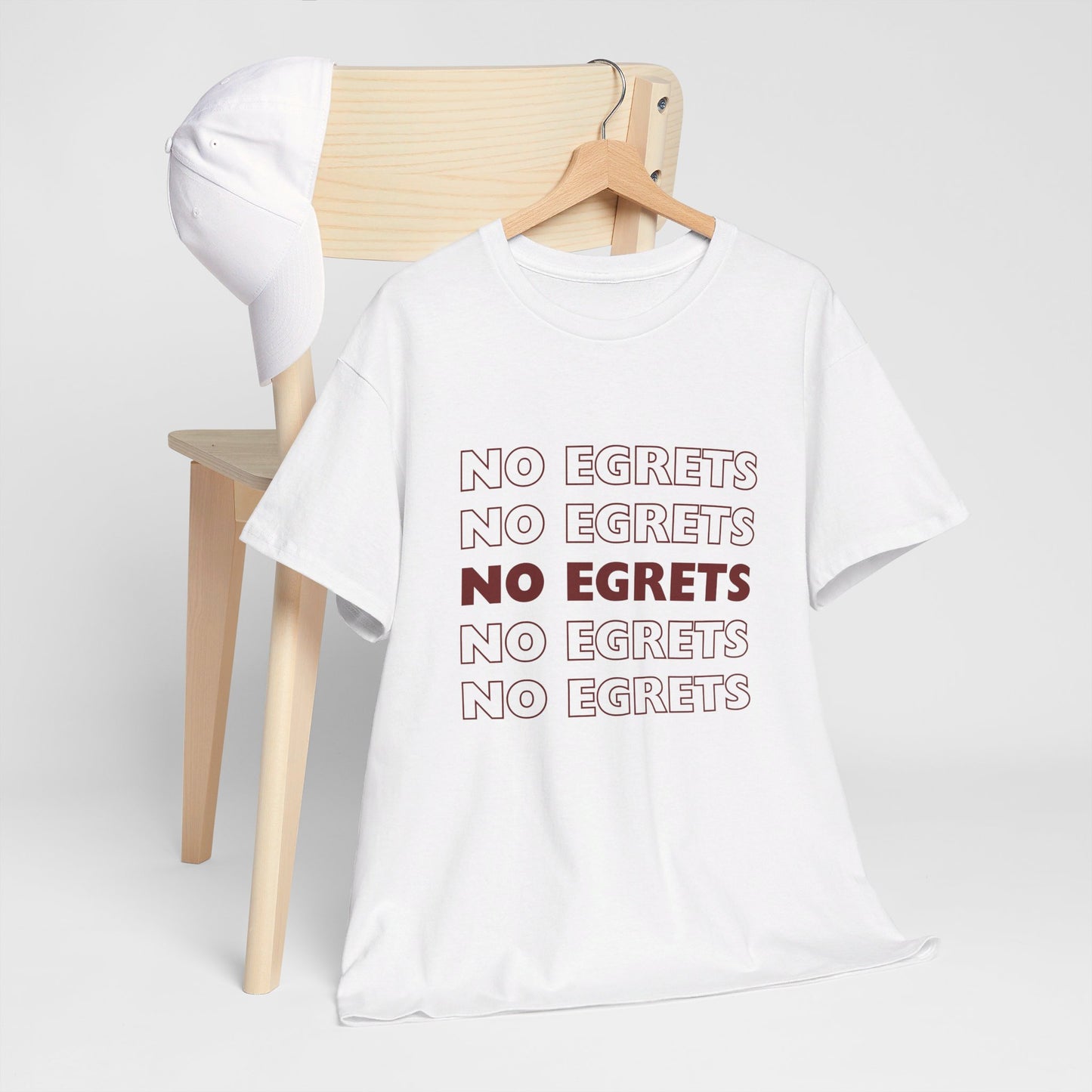 Unisex Heavy Cotton Tee - No Egrets