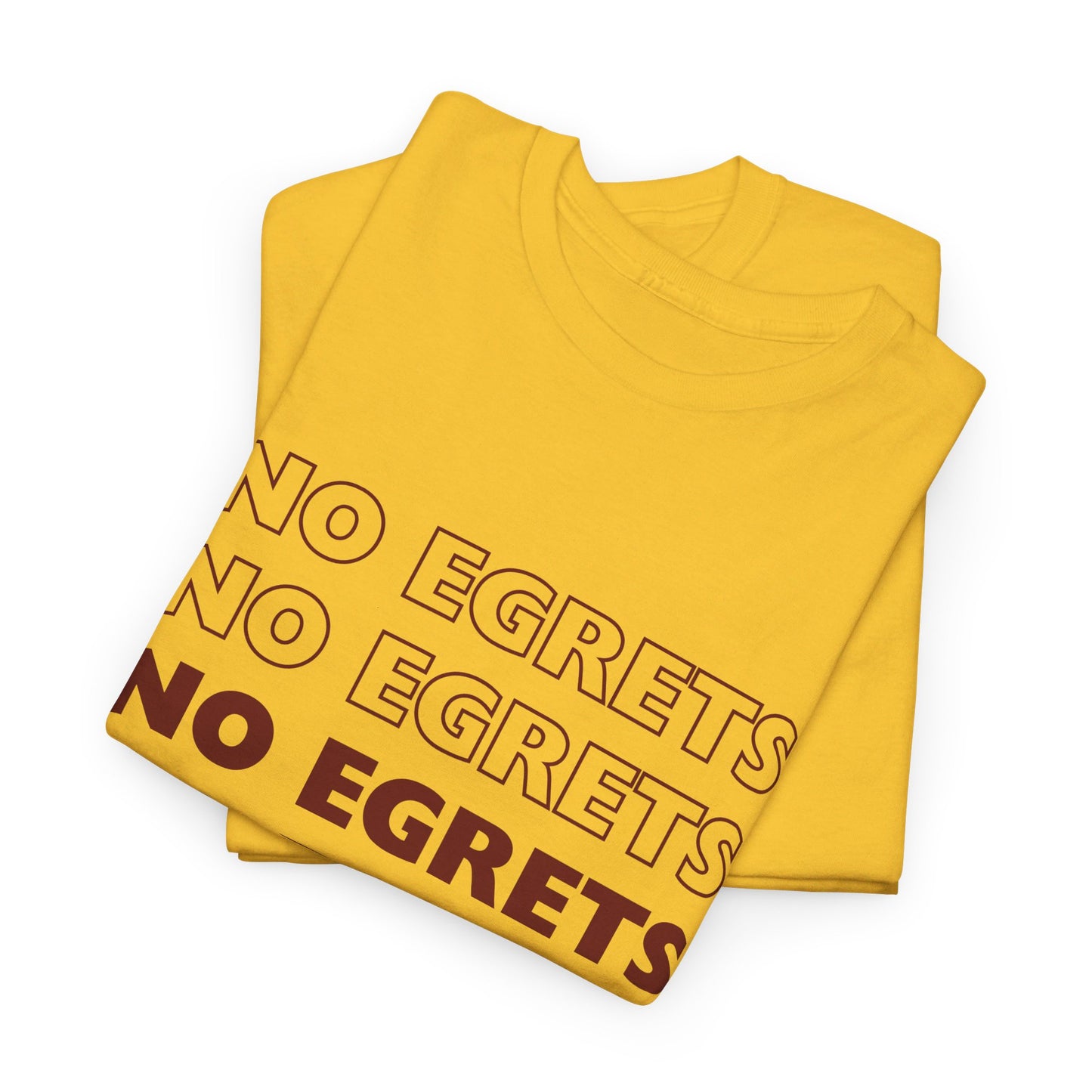 Unisex Heavy Cotton Tee - No Egrets