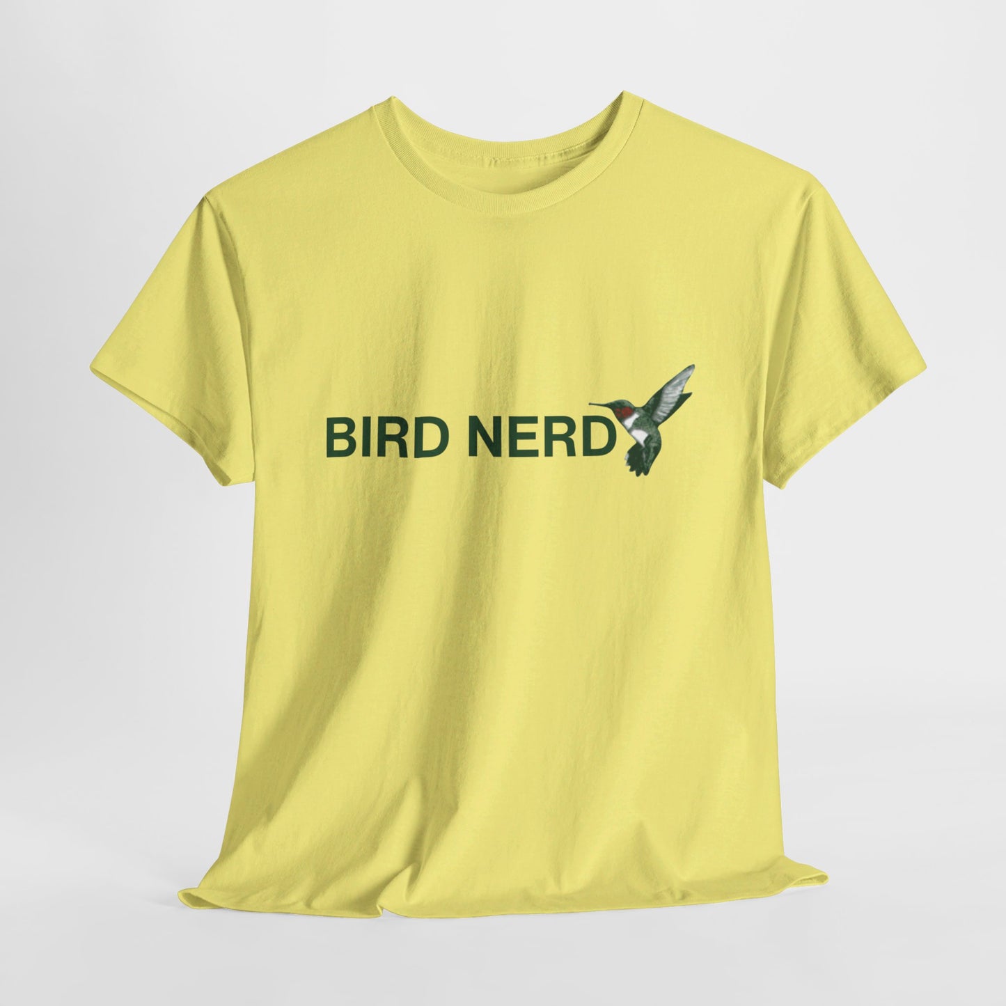 Unisex Heavy Cotton Tee - Bird Nerd