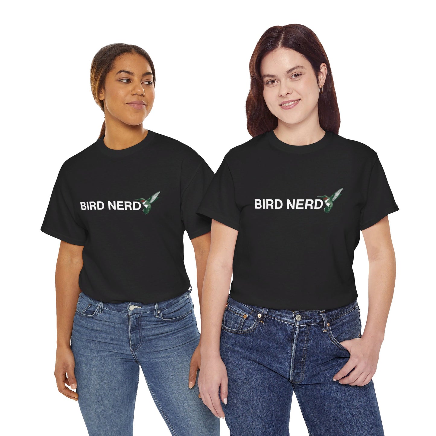 Unisex Heavy Cotton Tee - Bird Nerd