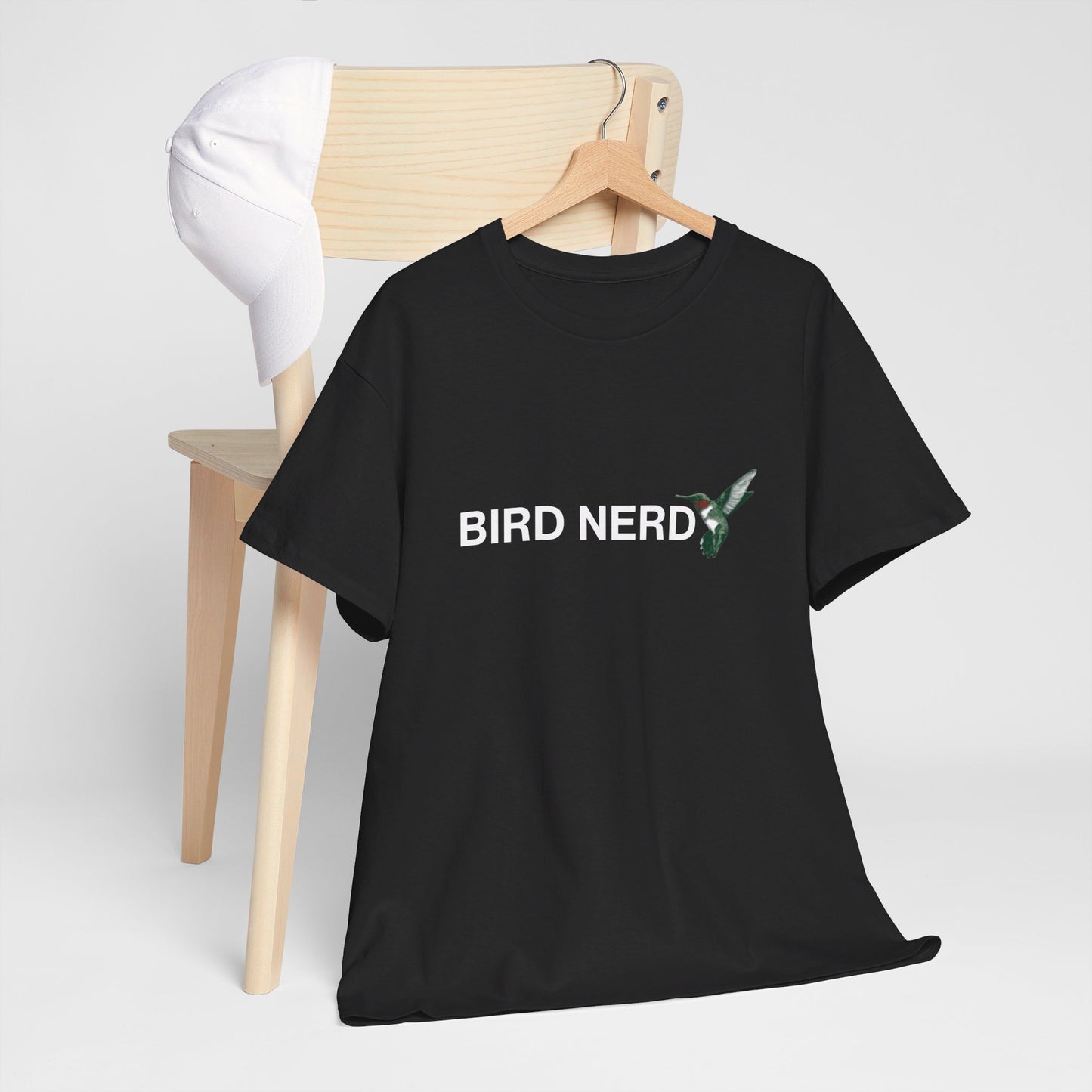 Unisex Heavy Cotton Tee - Bird Nerd