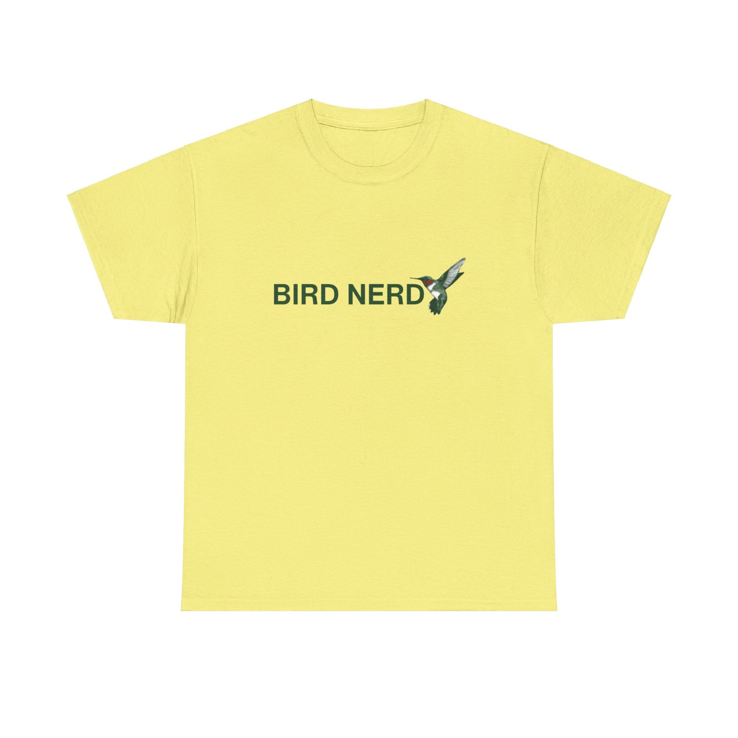 Unisex Heavy Cotton Tee - Bird Nerd