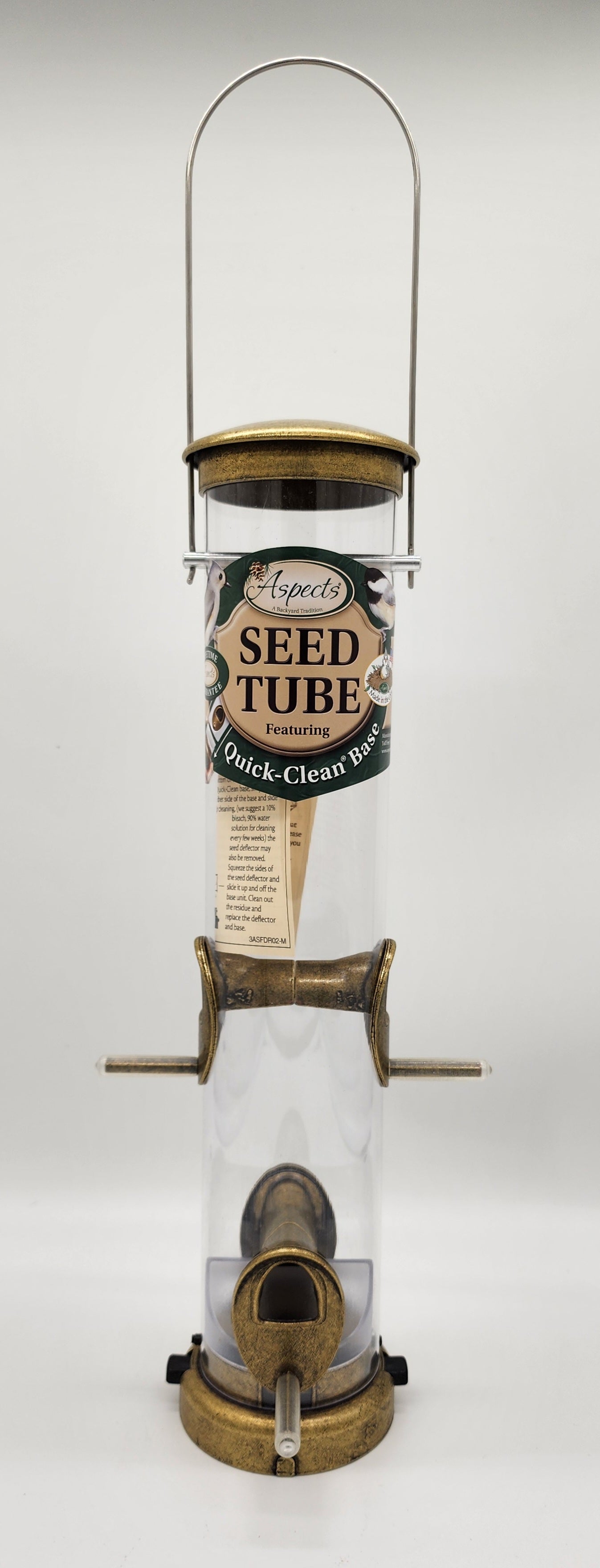 Aspects® Multi-Seed Tube Feeders w/Quick-Clean® Bases