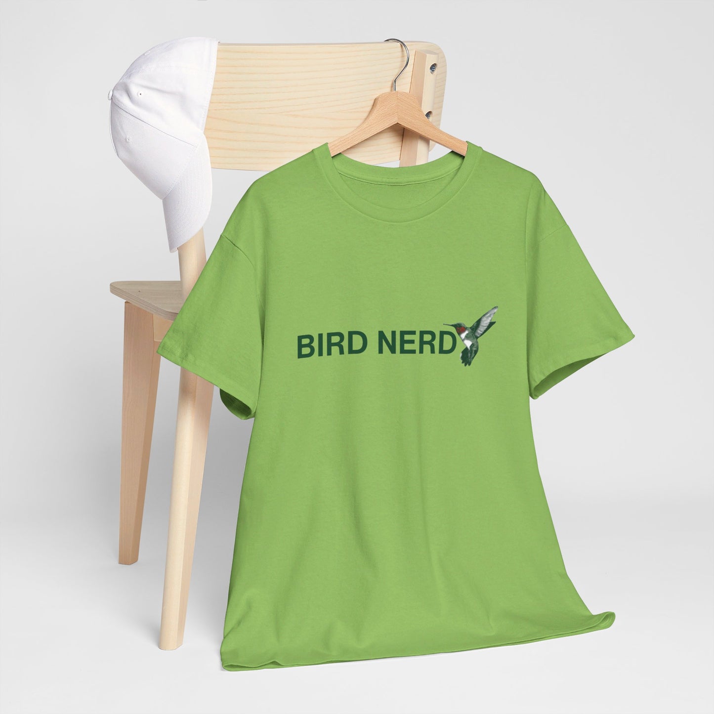 Unisex Heavy Cotton Tee - Bird Nerd