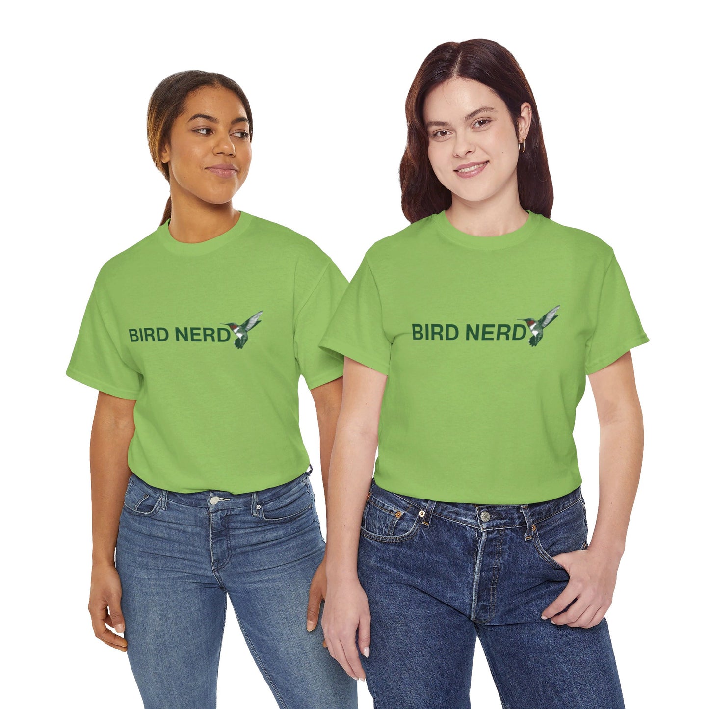 Unisex Heavy Cotton Tee - Bird Nerd