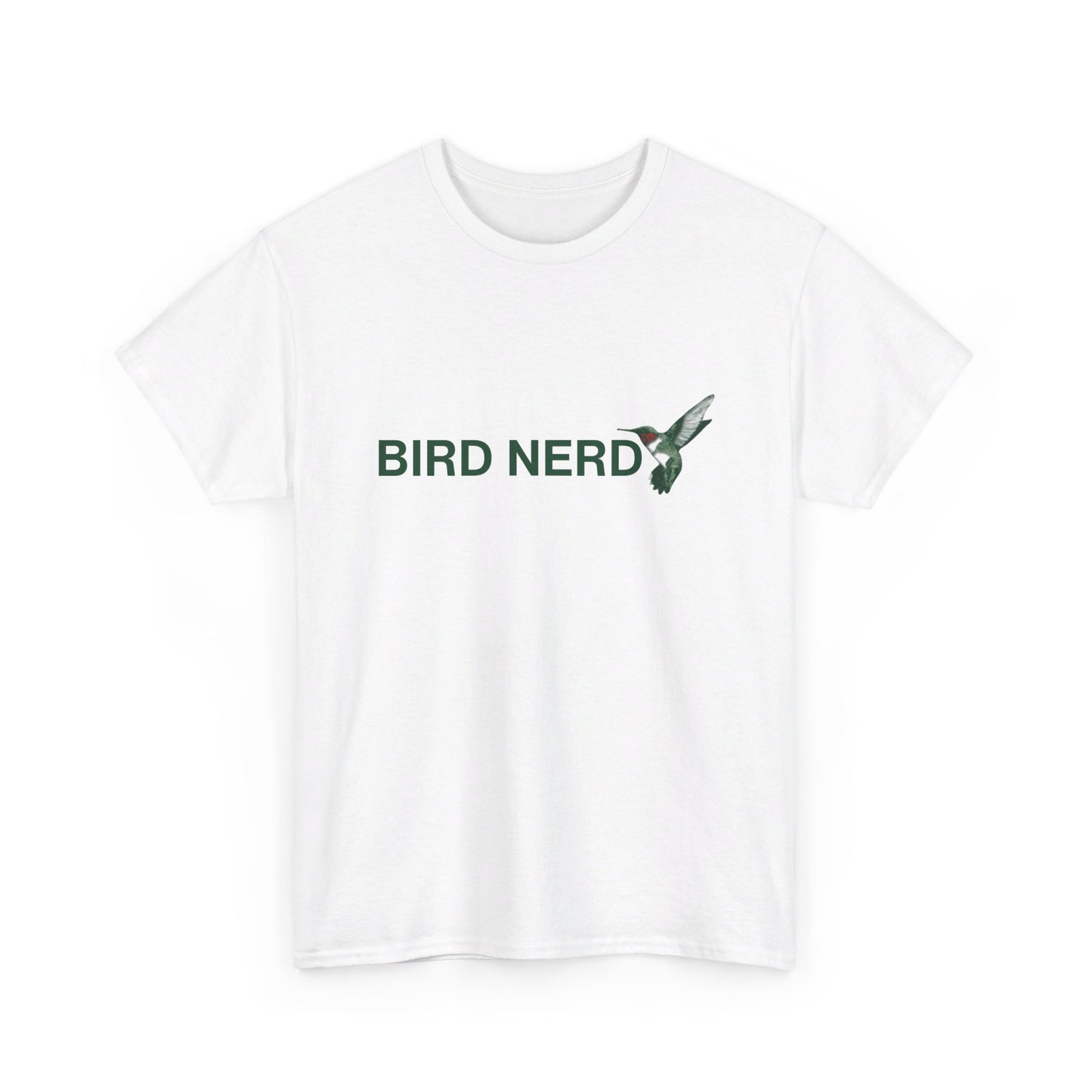 Unisex Heavy Cotton Tee - Bird Nerd