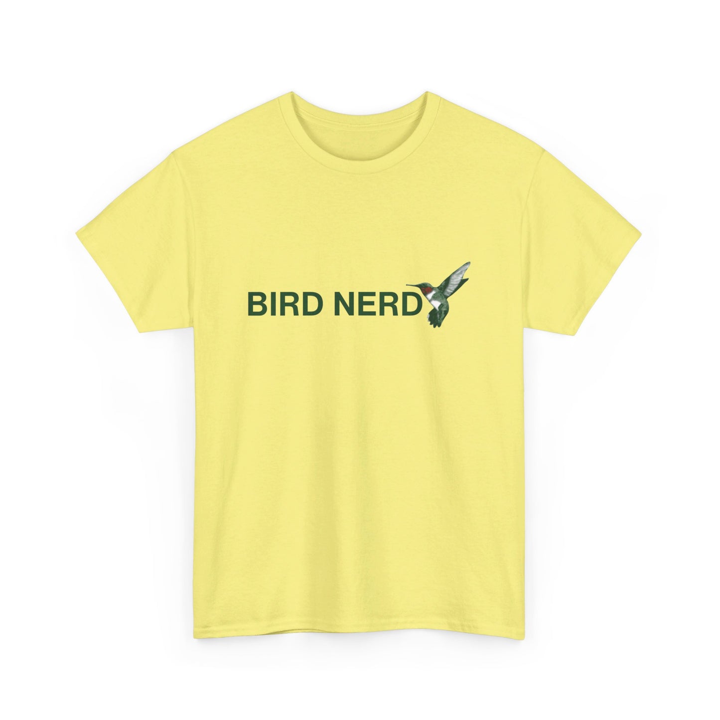 Unisex Heavy Cotton Tee - Bird Nerd