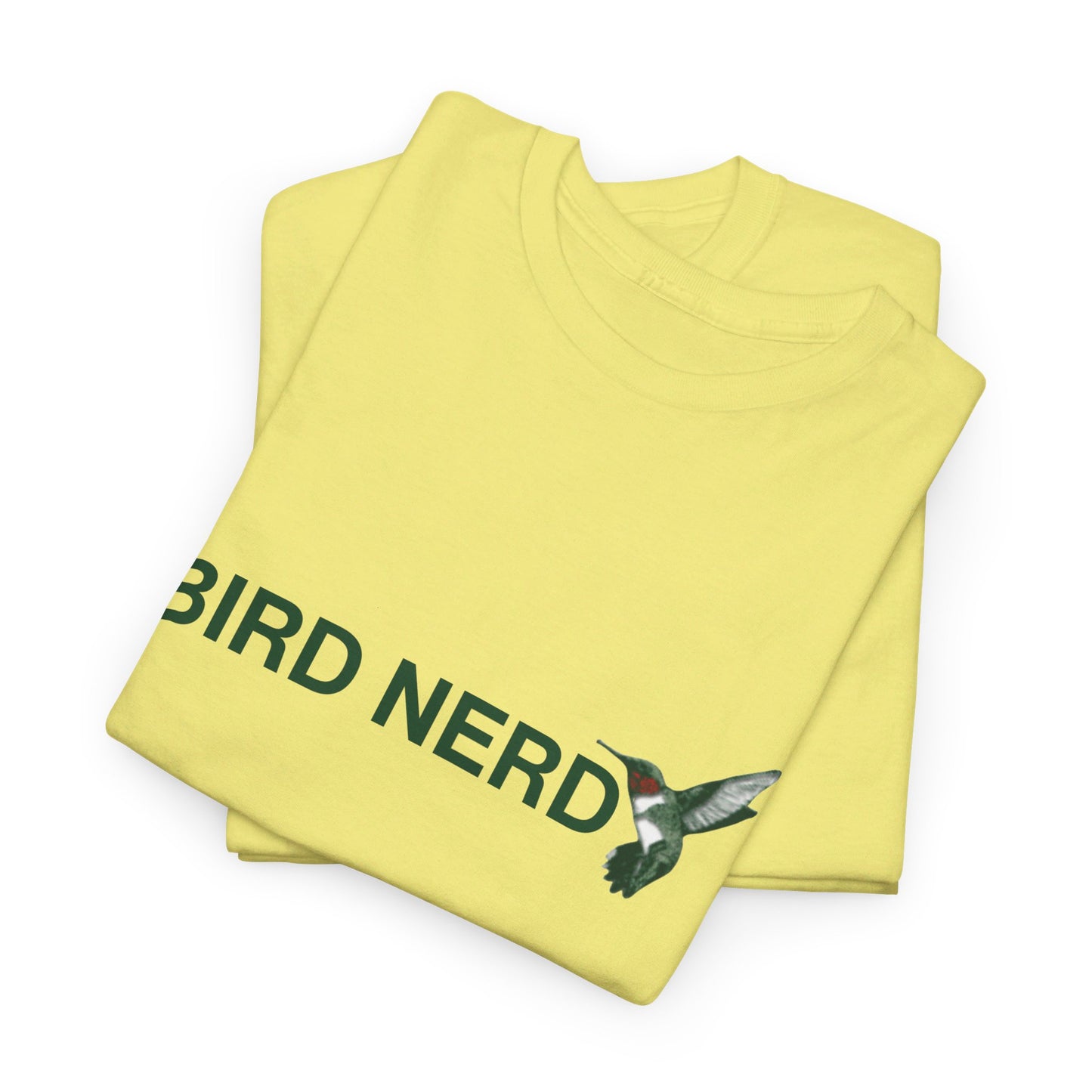 Unisex Heavy Cotton Tee - Bird Nerd