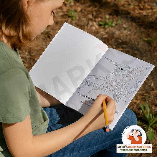 Young Birder's First Field Journal (Grades 2–6) – Printable Birdwatching Activity Book with Tips, Puzzles, Science & Drawing Fun