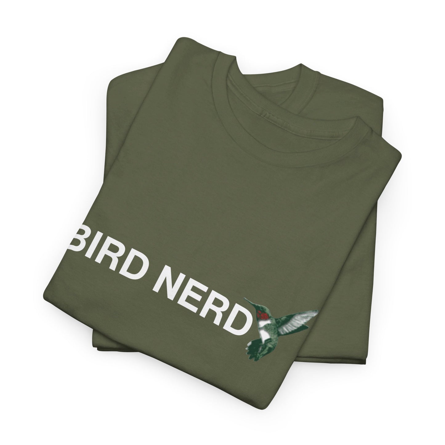 Unisex Heavy Cotton Tee - Bird Nerd