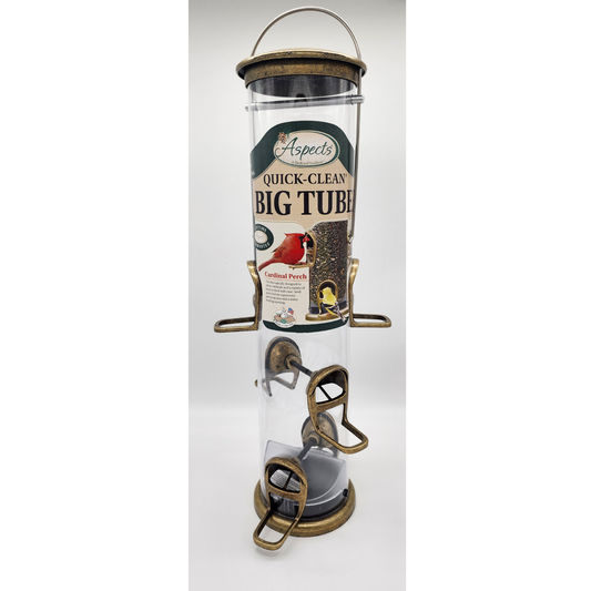 Aspects® Multi-Seed Tube Feeders w/Quick-Clean® Bases