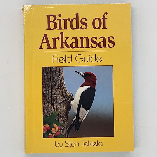 Birds of Arkansas book cover with bird