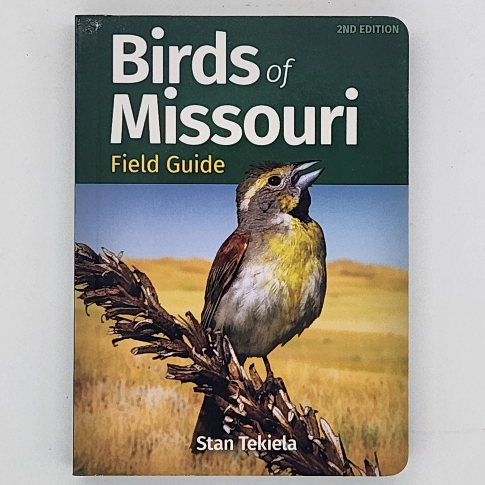 Birds of Missouri book cover with bird