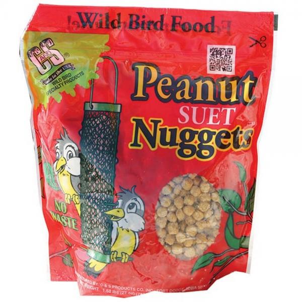 Red bag with Peanut Suet Nuggets