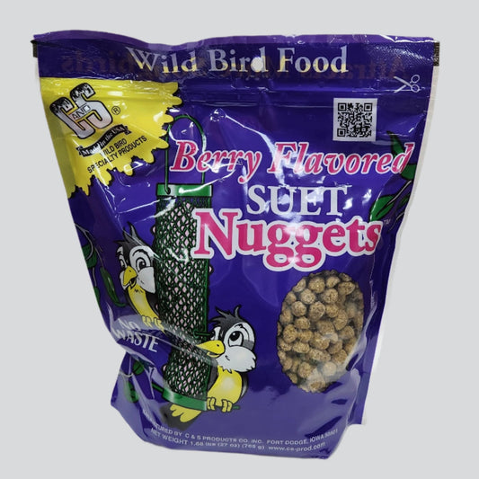 Purple bag with Berry Flavored Suet Nuggets