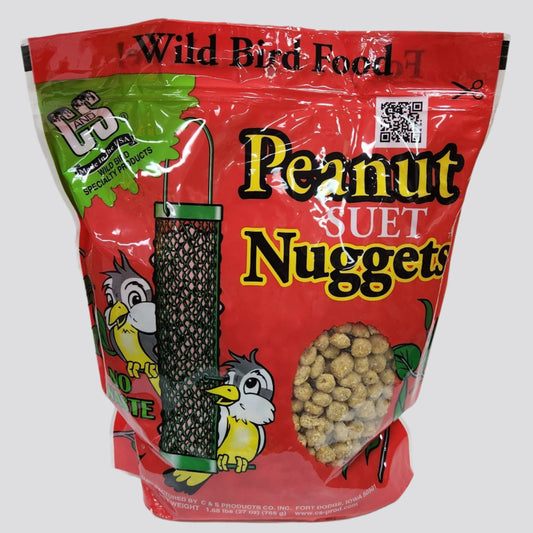 Red bag with Peanut Suet Nuggets