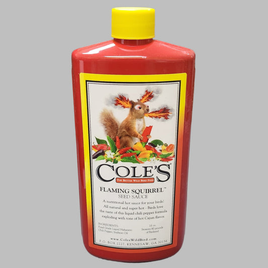 Red and yellow bottle with Cole's on the label