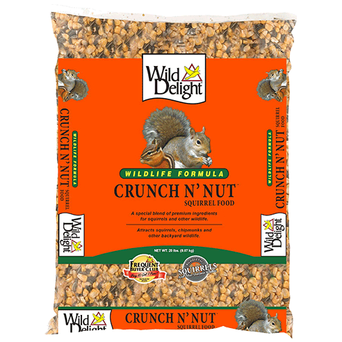 Orange labeled Wild Delight Crunch N' Nut Bag