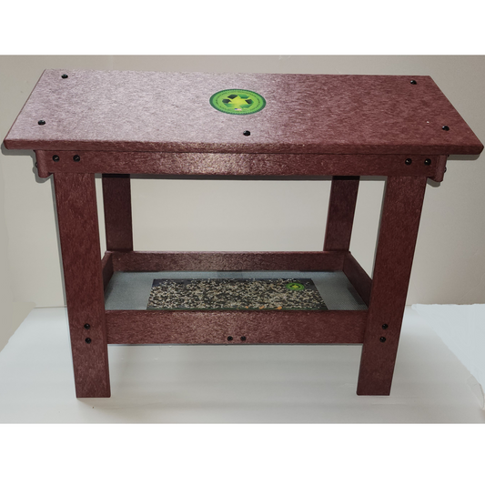 Hilltop Specialties LLC Ground Tray W/ Roof Cherry