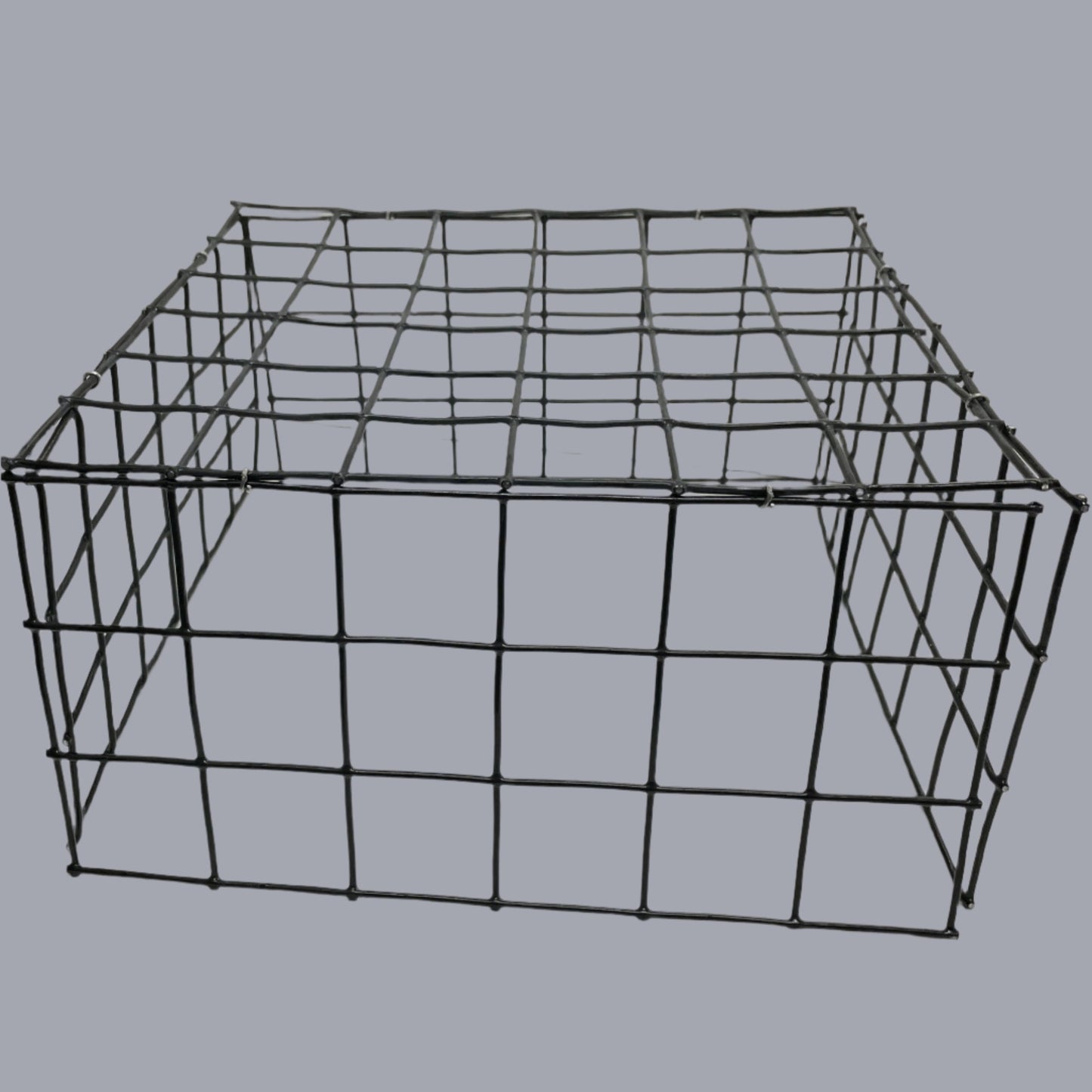 Black Wire cage for hanging tray