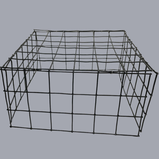 Black Wire cage for hanging tray